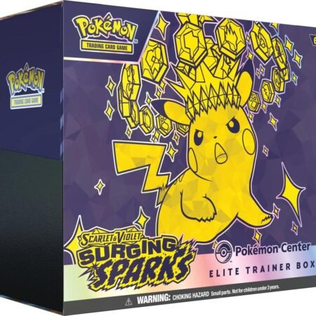 Surging Sparks Pokemon Center Elite Trainer Box (Exclusive) - SV08: Surging Sparks (SSP)