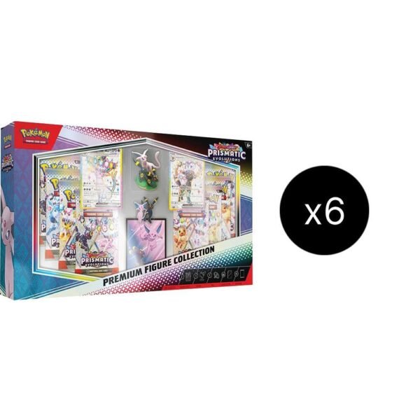 Prismatic Evolutions Premium Figure Collection Case - SV: Prismatic Evolutions (PRE)