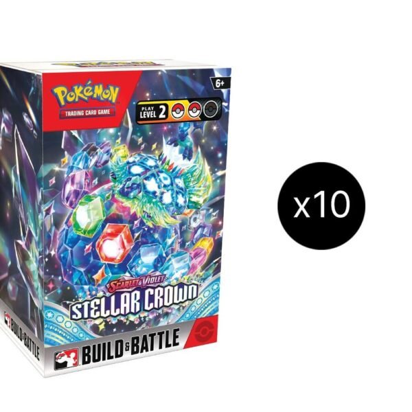 Stellar Crown Build & Battle Box [Set of 10] - SV07: Stellar Crown (SCR)
