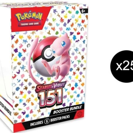151 Booster Bundle Bulk Case - SV: Scarlet & Violet 151 (MEW)